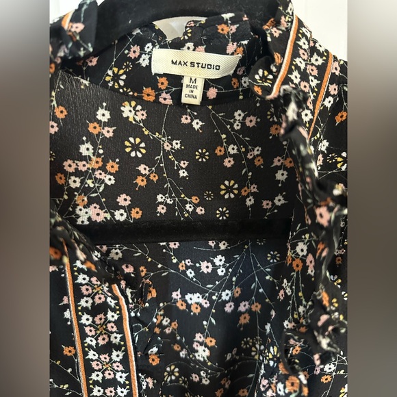 Set of Max Studio Floral Dresses Size M - Picture 5 of 10